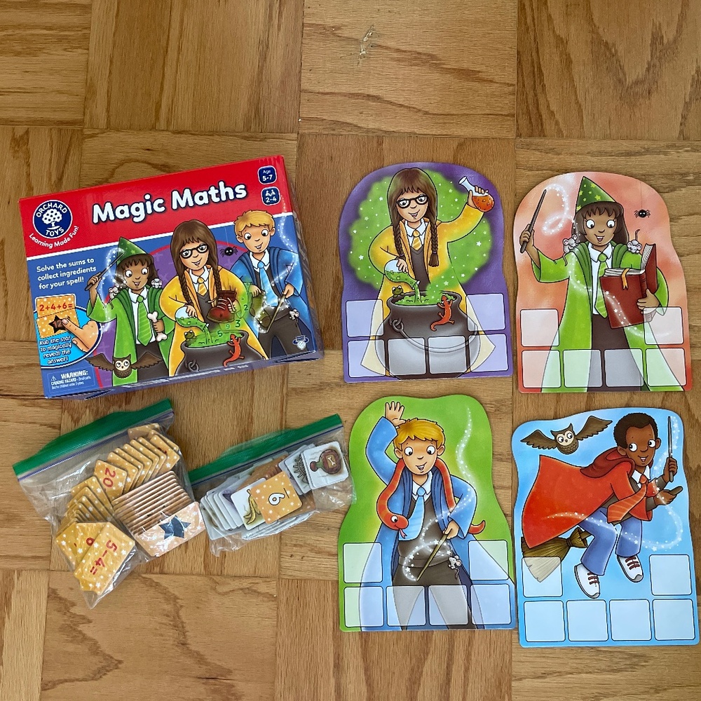 ORCHARD TOYS Magic Maths Game - Picture 3 of 4